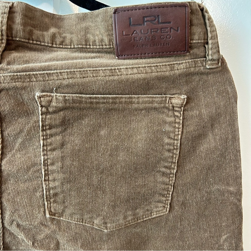 Ralph Lauren Khaki Corduroy‎ Pants - Picture 4 of 6